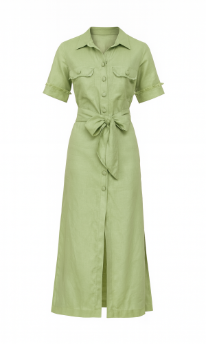 RV08A - Vestido Aura Salvia